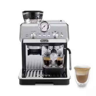 DeLonghi La Špecialista Arte pákový kávovar, 1400 W, vstavaný mlynček, parná tryska MyLatte DeLonghi La Špecialista Arte pákový kávovar, 1400 W, vstavaný mlynček, parná tryska MyLatte