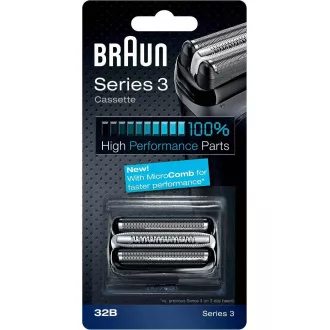 Braun CombiPack Series3 - 32B Micro comb holiace fólie a britový blok - Rozbalené