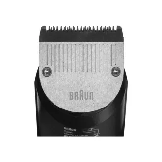 Braun BT7940 zastrihávač fúzov, 0.5-20 mm, dobíjací, 4 nástavce + Gillette, šedý
