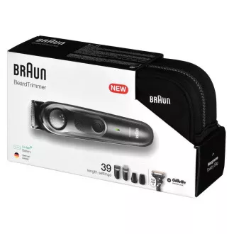 Braun BT7940 zastrihávač fúzov, 0.5-20 mm, dobíjací, 4 nástavce + Gillette, šedý Braun BT7940 zastrihávač fúzov, 0.5-20 mm, dobíjací, 4 nástavce + Gillette, šedý
