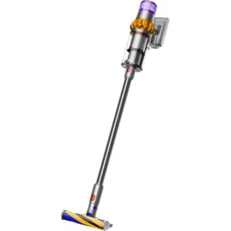 Dyson V15 Detect Absolute 2023, vysávač, 14 cyklónov, 240 AW, filtrácia celého prístroja, výdrž až 60 minút, žltá / šedá Dyson V15 Detect Absolute 2023, vysávač, 14 cyklónov, 240 AW, filtrácia celého prístroja, výdrž až 60 minút, žltá / šedá