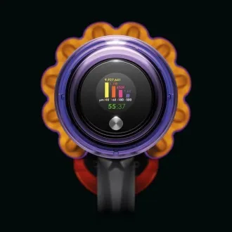 Dyson V15 Detect Absolute 2023, vysávač, 14 cyklónov, 240 AW, filtrácia celého prístroja, výdrž až 60 minút, žltá / šedá Dyson V15 Detect Absolute 2023, vysávač, 14 cyklónov, 240 AW, filtrácia celého prístroja, výdrž až 60 minút, žltá / šedá