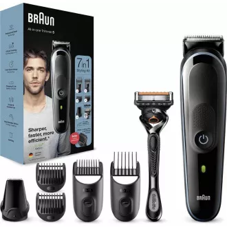 Braun Multigroomer 5 MGK5355 7in1 zastrihávač fúzov a vlasov, 13x nastavenie dĺžky, + Gillette Braun Multigroomer 5 MGK5355 7in1 zastrihávač fúzov a vlasov, 13x nastavenie dĺžky, + Gillette