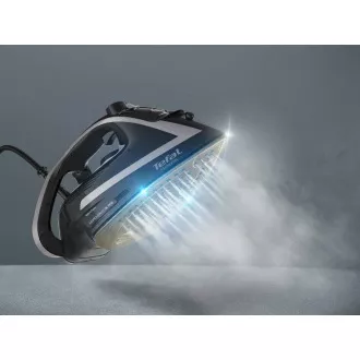 Tefal FV8062E0 Puregliss naparovacia žehlička, 3000 W, Anti-drip, automatické vypnutie, kropenie, strieborná / čierna