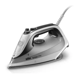 Braun SI7149WB TexStyle 7 Pre naparovacia žehlička, 2900 W, AntiDrip, automatické vypnutie, kropenie, čierna / biela Braun SI7149WB TexStyle 7 Pre naparovacia žehlička, 2900 W, AntiDrip, automatické vypnutie, kropenie, čierna / biela