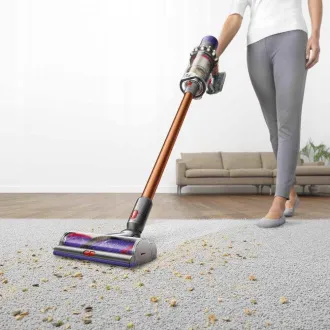 Dyson V10 Absolute 2023 akumulátorový vysávač, tyčový, cyklónový, HEPA filter, 3 úrovne sania, LED indikátory