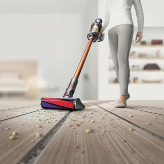 Dyson V10 Absolute 2023 akumulátorový vysávač, tyčový, cyklónový, HEPA filter, 3 úrovne sania, LED indikátory