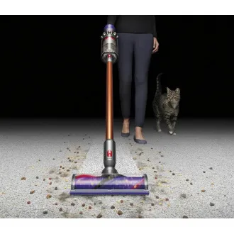 Dyson V10 Absolute 2023 akumulátorový vysávač, tyčový, cyklónový, HEPA filter, 3 úrovne sania, LED indikátory
