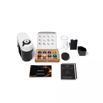 Krups Nespresso XN920110 Vertuo Pop kapsulový kávovar, 1500 W, Wi-Fi. Bluetooth, 4 veľkosti kávy, biely