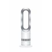 Dyson Hot+Cool AM09 ventilátor, podlahový, 2000 W, displej, bezvrtuľový, diaľkové ovládanie, biela a šedá
