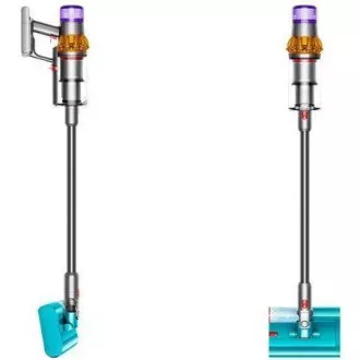 Dyson V15s Detect Submarine akumulátorový vysávač, tyčový, mokré vytieranie, LCD displej, viacstupňová filtrácia