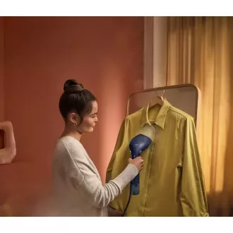 Philips 7000 Series STH7020/20 ručný naparovač, 1500 W, rýchle nahriatie, technológia OptimalTEMP, tmavo modrá