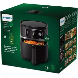 Philips 7000 Series Airfryer Combi XXL Connected HD9880/90 teplovzdušná fritéza, 2200 W, Wi-Fi, automatické programy Philips 7000 Series Airfryer Combi XXL Connected HD9880/90 teplovzdušná fritéza, 2200 W, Wi-Fi, automatické programy