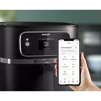 Philips 7000 Series Airfryer Combi XXL Connected HD9880/90 teplovzdušná fritéza, 2200 W, Wi-Fi, automatické programy Philips 7000 Series Airfryer Combi XXL Connected HD9880/90 teplovzdušná fritéza, 2200 W, Wi-Fi, automatické programy