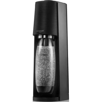 SodaStream Terra Black výrobník sódy, mechanický, 2x 1l fľaša SodaStream Fuse, bombička s CO2, čierny SodaStream Terra Black výrobník sódy, mechanický, 2x 1l fľaša SodaStream Fuse, bombička s CO2, čierny