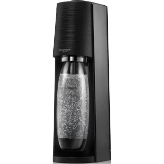SodaStream Terra Black výrobník sódy, mechanický, 2x 1l fľaša SodaStream Fuse, bombička s CO2, čierny - Rozbalené SodaStream Terra Black výrobník sódy, mechanický, 2x 1l fľaša SodaStream Fuse, bombička s CO2, čierny - Rozbalené