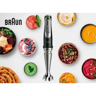 Braun MultiQuick 9 MQ9135XI tyčový mixér, 1200 W, ActiveBlade, plynulá regulácia rýchlostí, SmartSpeed - Rozbalené Braun MultiQuick 9 MQ9135XI tyčový mixér, 1200 W, ActiveBlade, plynulá regulácia rýchlostí, SmartSpeed - Rozbalené