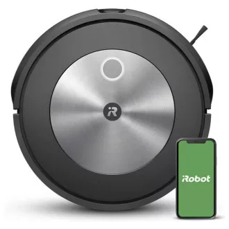 iRobot Roomba Combo j5 robotický vysávač s mopom, vSLAM navigácia, AeroForce filter, aplikácia iRobot Home, čierna