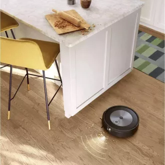 iRobot Roomba Combo j5 robotický vysávač s mopom, vSLAM navigácia, AeroForce filter, aplikácia iRobot Home, čierna