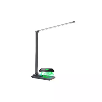 Orava stolná LED lampa s bezdrôtovou nabíjačkou na telefón, Qi technológia, 24 W, 30 000 h, dotykové ovládanie Orava stolná LED lampa s bezdrôtovou nabíjačkou na telefón, Qi technológia, 24 W, 30 000 h, dotykové ovládanie