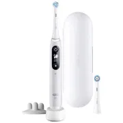 Oral-B iO Series 6s elektrická zubná kefka, časovač, tlakový senzor, 5 programov, aplikácia Oral-B, biela