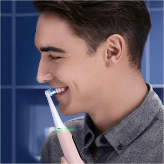 Oral-B iO Series 6s elektrická zubná kefka, časovač, tlakový senzor, 5 programov, aplikácia Oral-B, ružová