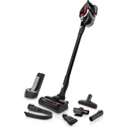 Bosch Unlimited Series 8 tyčový vysávač, akumulátorový, 63 dB, bezvreckový, čierna