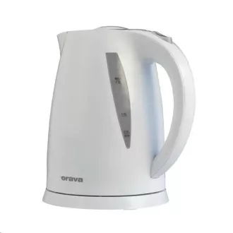 Orava VK-3117 W varná kanvica 2000 W, 1.7 l, automatické vypnutie, biela