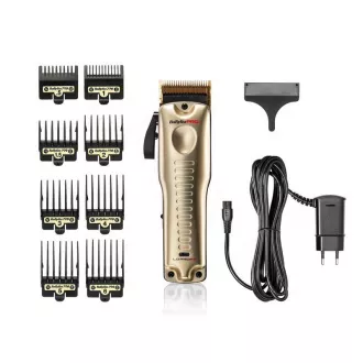 BaByliss Pro 4 FX825GE profesionálny zastrihávač, titánové čepele, 3300 mAh batéria, zlatá