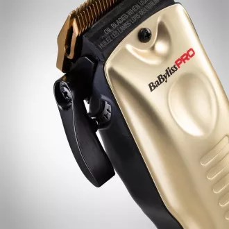 BaByliss Pro 4 FX825GE profesionálny zastrihávač, titánové čepele, 3300 mAh batéria, zlatá