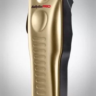 BaByliss Pro 4 FX825GE profesionálny zastrihávač, titánové čepele, 3300 mAh batéria, zlatá