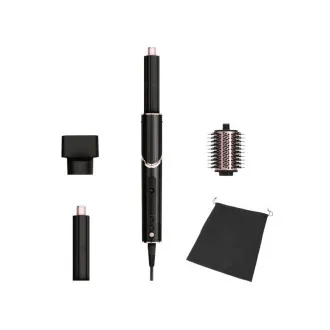 Shark HD424EU FlexStyle styler na vlasy, 1400 W, 3 rýchlosti, 3 teploty, elegantný dizajn, čierna
