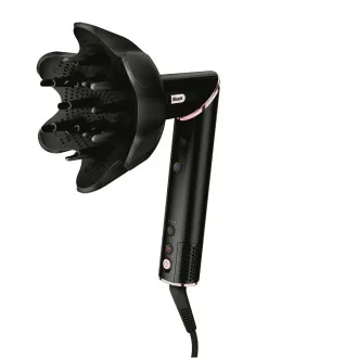 Shark HD424EU FlexStyle styler na vlasy, 1400 W, 3 rýchlosti, 3 teploty, elegantný dizajn, čierna
