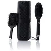 GHD Glide teplovzdušná kefa, iontová technológia, darčeková sada, Iced Luxe Collection, čierna