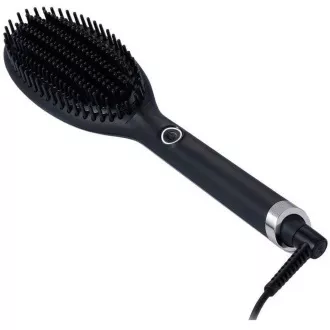 GHD Glide teplovzdušná kefa, iontová technológia, darčeková sada, Iced Luxe Collection, čierna