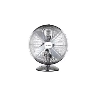 Orava SF-100 X stolný oscilujúci ventilátor, 3 stupne rýchlosti, oscilácia doprava a doľava, strieborná Orava SF-100 X stolný oscilujúci ventilátor, 3 stupne rýchlosti, oscilácia doprava a doľava, strieborná