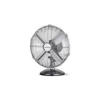 Orava SF-100 X stolný oscilujúci ventilátor, 3 stupne rýchlosti, oscilácia doprava a doľava, strieborná Orava SF-100 X stolný oscilujúci ventilátor, 3 stupne rýchlosti, oscilácia doprava a doľava, strieborná