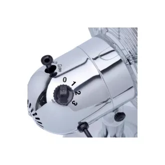 Orava SF-100 X stolný oscilujúci ventilátor, 3 stupne rýchlosti, oscilácia doprava a doľava, strieborná Orava SF-100 X stolný oscilujúci ventilátor, 3 stupne rýchlosti, oscilácia doprava a doľava, strieborná