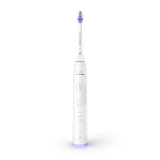 Philips Sonicare 6500 Gentle clean sada elektrických zubných kefiek, 2 kusy, čierna a biela