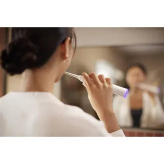 Philips Sonicare 6500 Gentle clean sada elektrických zubných kefiek, 2 kusy, čierna a biela