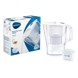Brita Aluna Cool filtračná kanvica, 1x filtračná patróna, biela