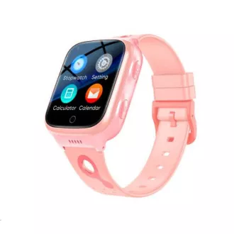 CARNEO detské GPS hodinky GuardKid+ 4G Platinum pink