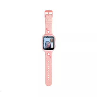 CARNEO detské GPS hodinky GuardKid+ 4G Platinum pink