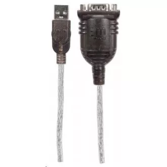 MANHATTAN Prevodník z USB na sériový port (Prolific PL-2303RA Chip 1.8m)