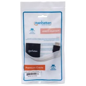 MANHATTAN prevodník z HDMI na VGA (HDMI Male to VGA Female, black, Polybag)