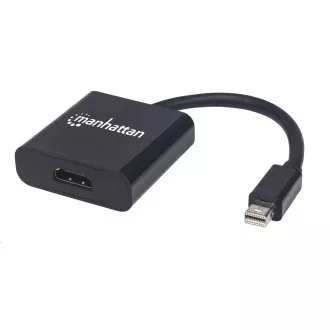 MANHATTAN Adapter mini DP na HDMI, aktívny, čierna