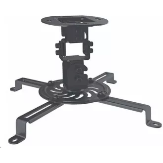Manhattan univerzálny držiak projektora, Universal Projector Ceiling Mount, na strop, čierna Manhattan univerzálny držiak projektora, Universal Projector Ceiling Mount, na strop, čierna