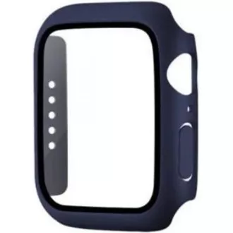 COTEetCI polykarbonátové púzdro s ochranou displeja pre Apple Watch 41 mm modrá