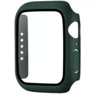 COTEetCI polykarbonátové púzdro s ochranou displeja pre Apple Watch 41 mm zelená