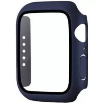 COTEetCI polykarbonátové púzdro s ochranou displeja pre Apple Watch 45 mm modrá